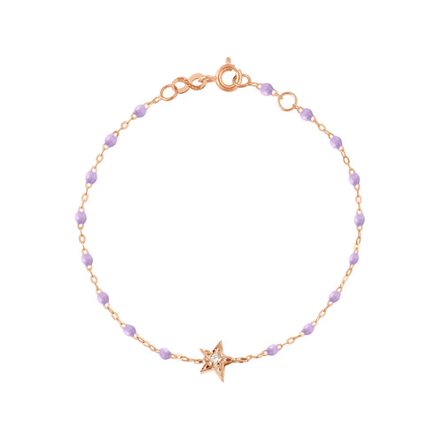 Gigi Clozeau - Star Classic Gigi Lilac diamond bracelet, Rose Gold, 6.7