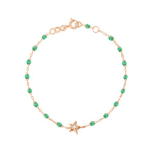 Gigi Clozeau - Star Classic Gigi Mint diamond Bracelet, Rose Gold, 6.7"