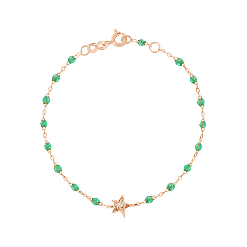 Gigi Clozeau - Star Classic Gigi Mint diamond Bracelet, Rose Gold, 6.7