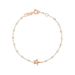 Gigi Clozeau - Star Classic Gigi Opal diamond bracelet, Rose Gold, 6.7"