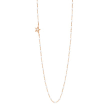 Gigi Clozeau - Star Classic Gigi White diamond necklace, Rose Gold, 16.5"