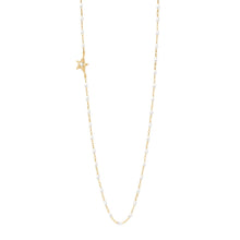 Gigi Clozeau - Star Classic Gigi White diamond necklace, Yellow Gold, 16.5"