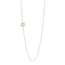 Gigi Clozeau - Star of David Classic Gigi White diamond necklace, Rose Gold, 16.5"