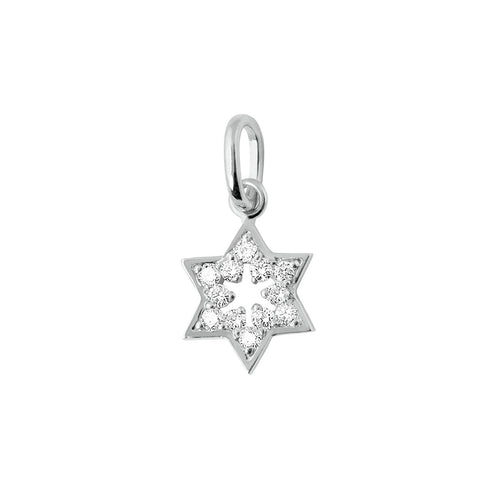 Gigi Clozeau - Star of David diamond pendant, White Gold