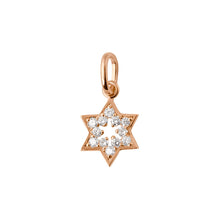 Gigi Clozeau - Star of David diamond pendant, Rose Gold