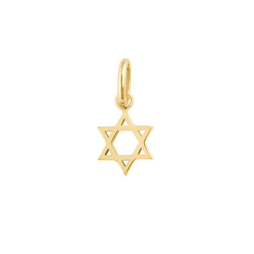 Gigi Clozeau - Star of David Pendant, Yellow Gold