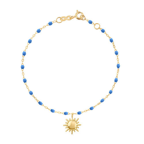 Gigi Clozeau - Sun Classic Gigi Blue bracelet, Yellow Gold, 6.7