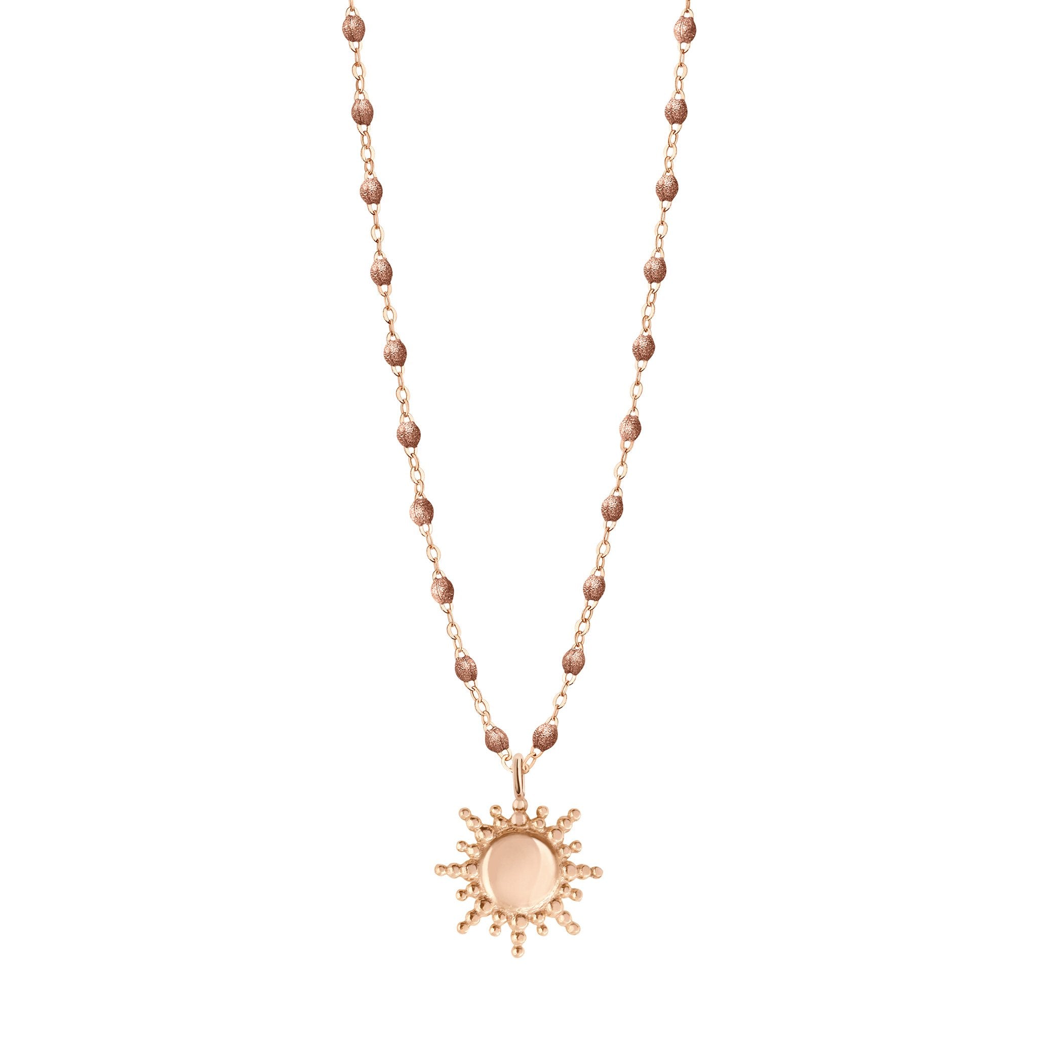 Gigi Clozeau - Sun Classic Gigi Copper necklace, Rose Gold, 16.5"