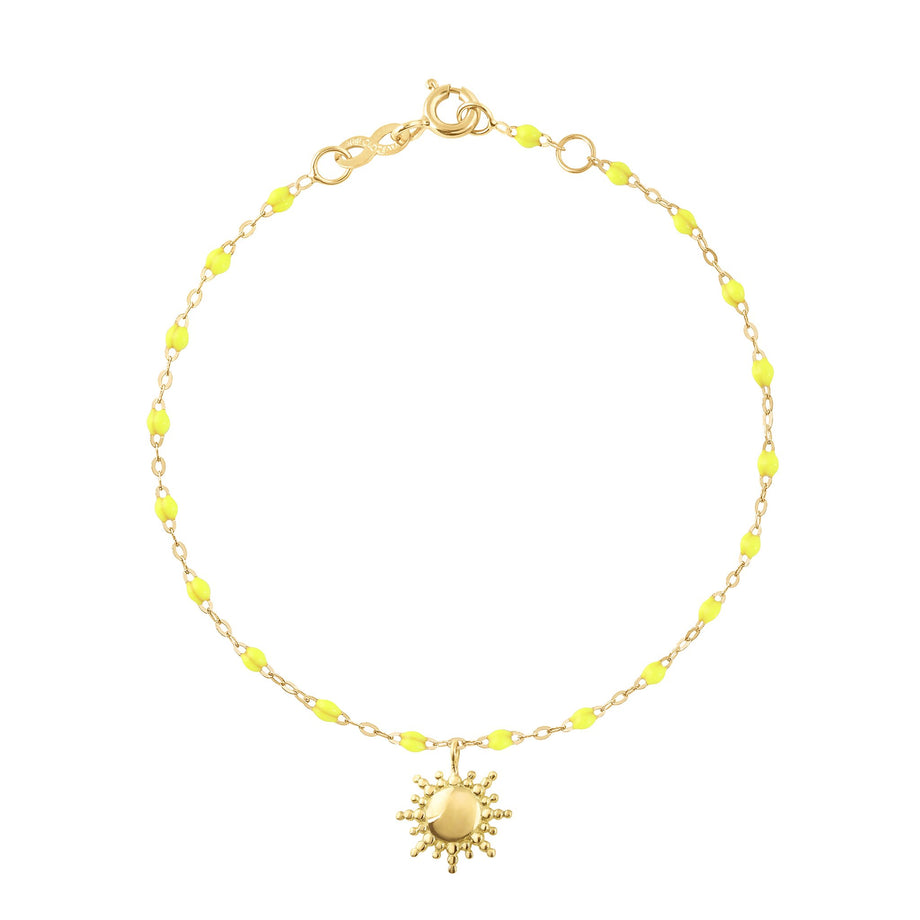 Gigi Clozeau - Sun Classic Gigi Lime bracelet, Yellow Gold, 6.7