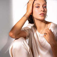 Gigi Clozeau - Classic Gigi Midnight bracelet, Rose Gold, 7.5"