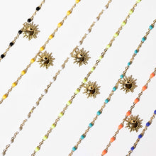 Gigi Clozeau - Sun Classic Gigi Lime bracelet, Rose Gold, 6.7"