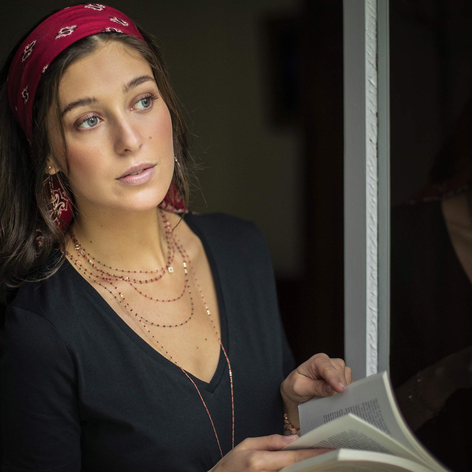 Gigi Clozeau - Classic Gigi Poppy sautoir, Yellow Gold, 34"