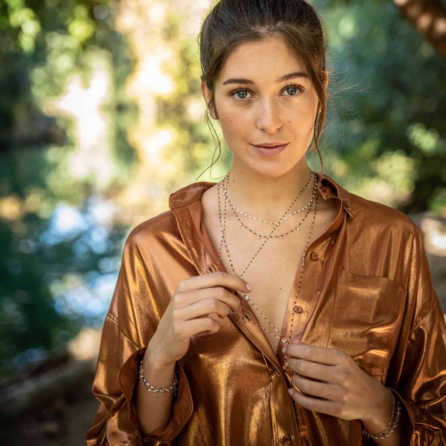 Gigi Clozeau - Classic Gigi Quartz Sautoir, Yellow Gold, 34"